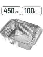 Форма для выпечки прямоугольная 110х85 h40 мм, 100 шт.