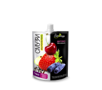 Пюре ягодно-фруктовое «Детокс» с семенами чиа, 120 г