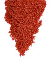 Посыпка кондитерская рисовая "Жемчуг" красный (2-5 мм) , 100г/уп.