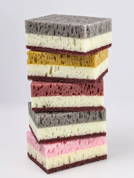 Губка для мытья посуды 5 шт. KR-GP051