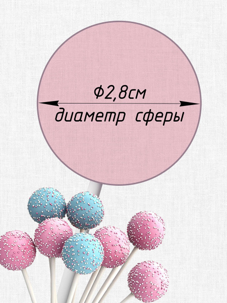 Форма силиконовая для изготовления объёмного шара Ø28 мм, 12 выемок