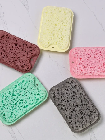 Губка для мытья посуды 3 шт. KR-GDP01