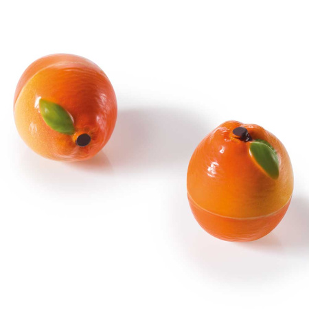 Поликарбонатная форма для конфет "Апельсин 3D", 20FRUIT05, Martellato