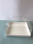 Коробка для тортов с прозрачным куполом, 225х225х h110 мм
