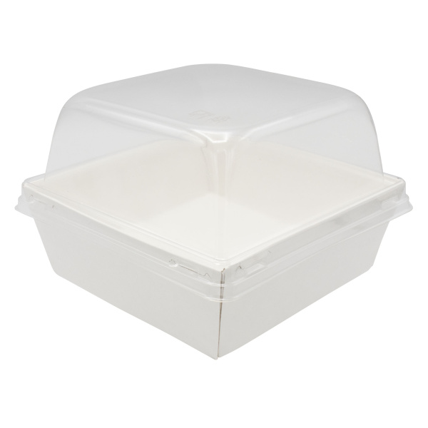 Упаковка c SmartPack 300 с купольной крышкой, белый 115x115x85 мм