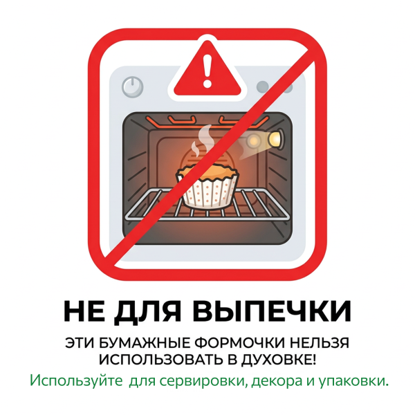 Форма бумажная "Ромео" Ø35 h19 мм, 1000 шт.